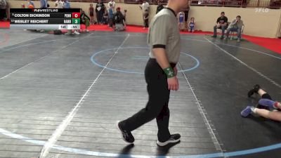 110_B lbs Consolation - Colton Dickinson, Pennridge vs Wesley Reichert, Hamburg