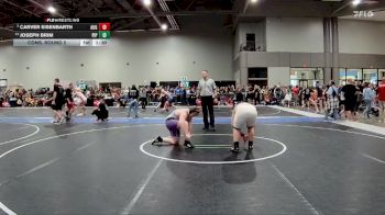 215 lbs Cons. Round 2 - Carver Eisenbarth, Augusta vs Joseph Brim, Piper