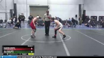 130 lbs Round 4 (8 Team) - Eli Phillips, MMA Uprising vs Austin Smith, Warhawks Black