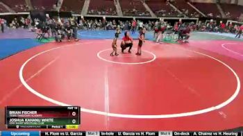 35 lbs 5th Place Match - Brian Fischer, Texas Takedown Academy vs Joshua Kahanu White, Stay Sharp Wrestling Club