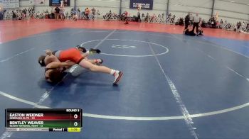 105 lbs Rd# 3 12:00pm Friday - Easton Weidner, Nebraska Elite vs Bentley Weaver, NCWAY National Team