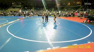 82 lbs Round Of 16 - Ella Neibert, Contender Wrestling Academy vs Ella Morrison, Big Game WC