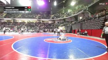 120-3A Cons. Round 1 - Benjamin Sayers, Oconee County vs Corbin Cox, Cherokee Bluff