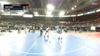 157 lbs Champ. Round 3 - Kody Goss, Elko vs Ali Ijaz, Siuslaw