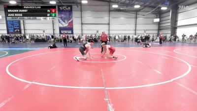 145 lbs Consi Of 128 #2 - Braden Durst, PA vs Jake Reiss, NY