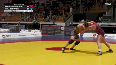 72kg (non-olympic) Round 3 - Marthe Laplante Brady, Kingston Wrestling Club vs Kayla Bednarcik, Cattown Wrestling Club