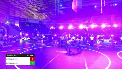 109 lbs Round Of 32 - Zeb Bloom, Unattached vs Brandon Chavez, New Mexico Bad Boyz