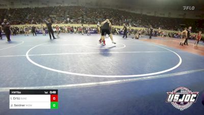 Quarterfinal - Ivan Ortiz, Duncan Demon Wrestling vs John Seidner, Midwest City Bombers Youth Wrestling Club