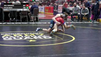 114 lbs Preliminaries - Will Edwards, West Branch vs Rylan Reitz, Tamaqua Area