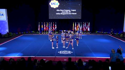 Glitz Cheer Company - Legacy [2018 L2 Senior Small D2 Day 1] UCA International All Star Cheerleading Championship