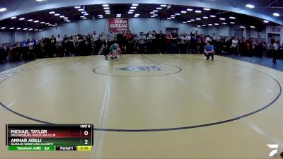 63 lbs Cons. Round 2 - Ammar Adilli, Scanlan Wrestling Academy vs Michael Taylor, Williamsburg Wrestling Club