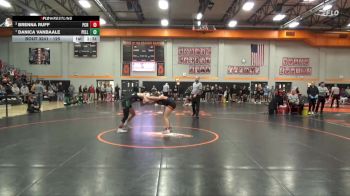 125 lbs Semifinal - Brenna Ruff, Prairie, Cedar Rapids vs Danica VanBaale, Pella