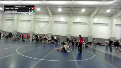 117 lbs Cons. Round 4 - Jagger Allred, Ridgeline Riverhawks vs Brexten Lamb, Cougars Wrestling Club