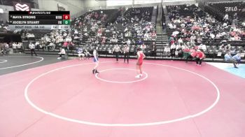 6A 145 lbs Cons. Round 2 - Jocelyn Stuart, Fremont vs Maya Strong, Mountain Ridge