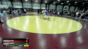 138 lbs Champ. Round 1 - Parker Harvey, Timpanogos vs Porter Olson, Spanish Fork