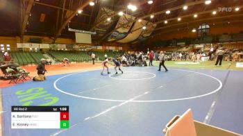 114PURPLE lbs Rr Rnd 2 - Karina Santana, Fulton vs Emma Kinney, Hoosick Falls