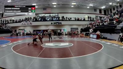 126 lbs Round 1 (16 Team) - Lauden Ethridge, Social Circle vs Tyshawn Holland, McIntosh County Academy