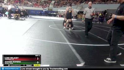 D1-175 lbs Cons. Round 3 - Luke DeLacey, Chaparral Hs vs Kayden Romero, Desert Ridge