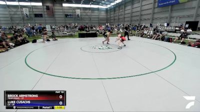 152 lbs Round 1 (6 Team) - Brock Armstrong, Team Idaho vs Luke Cusachs, LA