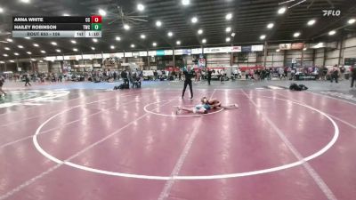 106 lbs 2nd Place Match - Anna White, Central Cass vs Hailey Robinson, Thermopolis Wrestling Club
