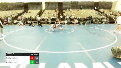 93 lbs Rr Rnd 11 - Blake Bartlett, Quaker Nation vs Ryan Mertz, Seagull Wrestling Club