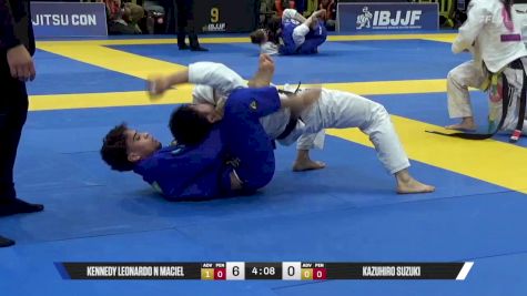Kazuhiro Suzuki vs Kennedy Leonardo N Maciel 2025 European Jiu-Jitsu IBJJF Championship