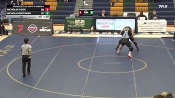 285 lbs Nicholai Brotzman, Pennsylvania College Of Technology vs Nicholas Cook, Roanoke College