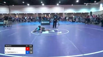 64 lbs Prelims - Kadence Fogg, WLAG Pink vs Bridget Castleberry, Riot Performance Academy