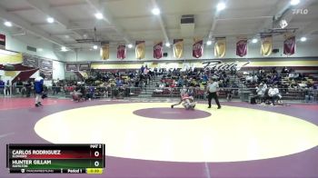 113 lbs Cons. Round 2 - Carlos Rodriguez, Elsinore vs Hunter Gillam, Hamilton