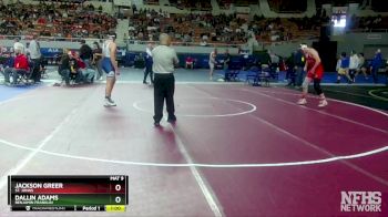 D4-175 lbs Cons. Round 1 - Dallin Adams, Benjamin Franklin vs Jackson Greer, St. Johns