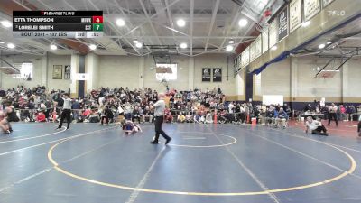 107 lbs Consolation - Emma Wells, Sandwich vs Baleria Velasquez, Keefe Tech