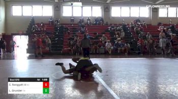 220 lbs Semifinal - Charles Swiggett Iii, Nc vs Levi Grunder, Tn