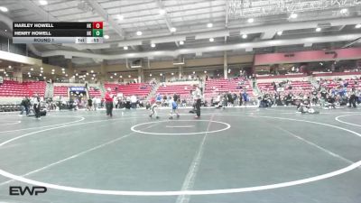 40-43 lbs Round 1 - Harley Howell, Henryetta Knights vs Henry Howell, Henryetta Knights