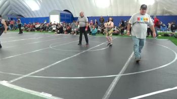 130 lbs Round 4 (8 Team) - Aaron Derr, Donahue White vs Brantley Tippie, Olympia