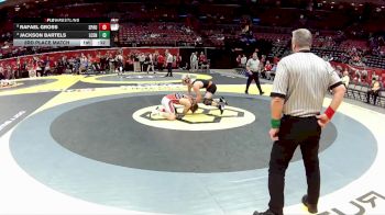 D3-157 lbs 3rd Place Match - Rafael Gross, St. Paul vs Jackson Bartels, Liberty Center