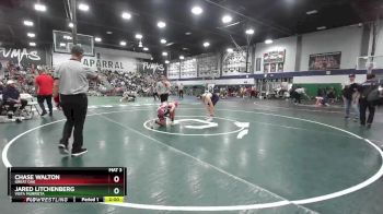 126 lbs 1st Place Match - Jared Litchenberg, Vista Murrieta vs Chase Walton, Great Oak