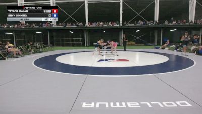 95 lbs Taylor Malan, Ohio Red vs Bryn Sinning, Kansas