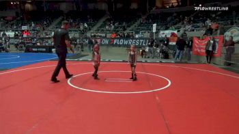 37 lbs Semifinal - Kolson Leslie, Standfast vs Leticia Flores, Pomona Elite