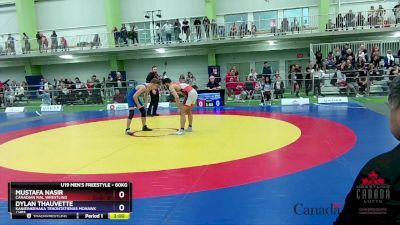 60kg Champ. Round 2 - Mustafa Nasir, Canadian Mal Wrestling vs Dylan Thauvette, Kanieinkehaka Tehontatienas Mohawk / HBS