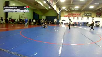 150 lbs Quarterfinal - Emiliano Hernandez, Hesperia vs Islam Almazbekov, University