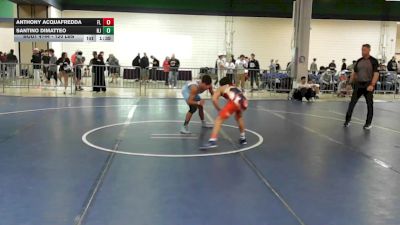 120 lbs Round Of 64 - Anthony Acquafredda, FL vs Santino DiMatteo, NJ