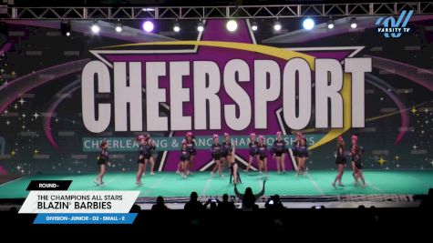 The Champions All Stars - Blazin' Barbies [2024 L2 Junior - D2 - Small - E] 2024 CHEERSPORT National All Star Cheerleading Championship