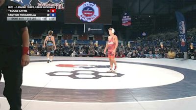 113 lbs Cons. Rd Of 16 - Lucas Layne, Florida vs Santino Pascarella, New York