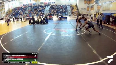 150 Blue Round 4 - Lorenzo Calderon, Deland vs Christopher Williams, Camden County