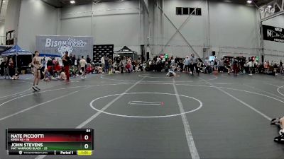 84 lbs Round 1 (4 Team) - Nate Picciotti, Kings K6 vs John Stevens, Mat Warriors Black