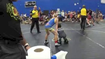 96 lbs Finals (8 Team) - Michael Klein, Steel Valley vs Griffin Webber, Indiana Outlaws