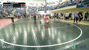 140 lbs Rr Rnd 2 - Preston Plunk, Coweta Tiger Wrestling vs Kolby Monroe, Pawnee Wrestling Club