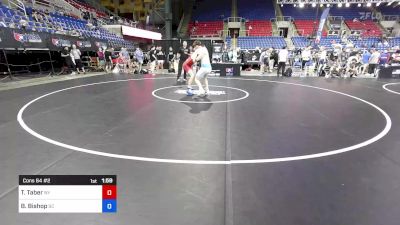 150 lbs Cons 64 #2 - Trace Taber, NY vs Braydon Bishop, SC