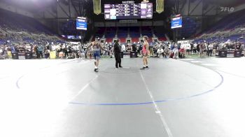 170 lbs Cons 8 #2 - Caleb Dennee, Wisconsin vs Kaleb Jackson, New Jersey