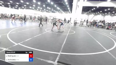 116 lbs Consi Of 8 #1 - Jamel Rodriguez, DUB Wrestling vs Johnny Archuleta, Other Team